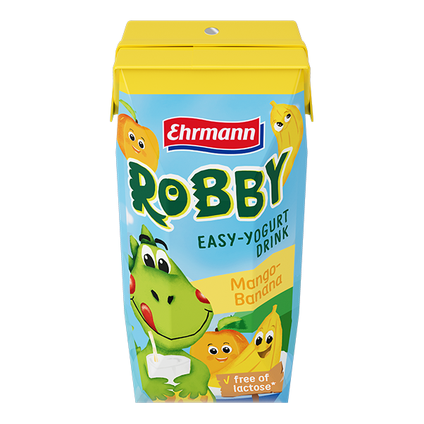 Ehrmann Robby Easy Yogurt Drink Mango Banana 200ml